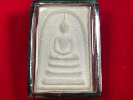 Wealth amulet B.E.2513 Phra Somdej Sam Chan with ink Yant by LP Jao Khun Nor (SOM526)