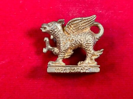 Protect amulet B.E.2538 Kirin bronze amulet by LP Phromma (GOD289)