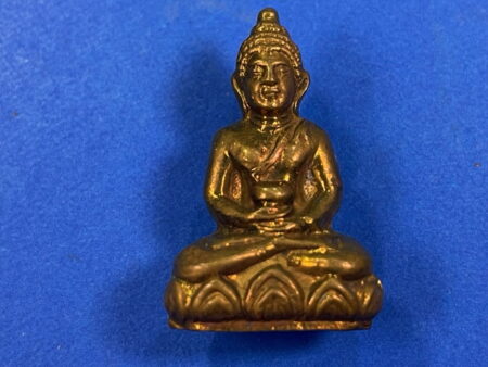 Wealth amulet B.E.2513 Phra Kring Ror Dor bronze amulet by LP Jao Khun Nor (PKR103)