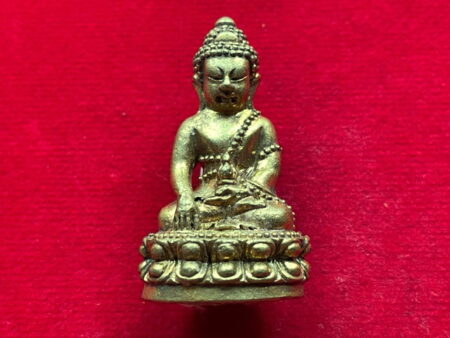 Wealth amulet B.E.2557 Phra Kring Setthi brass amulet with beautiful condition by LP Lueng (PKR111)