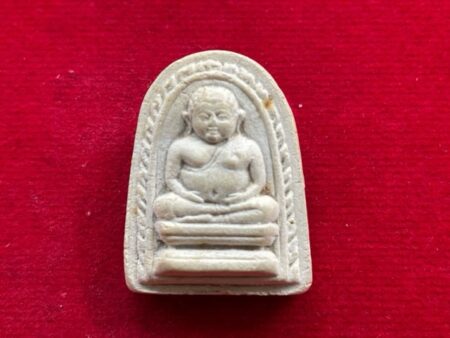 Wealth amulet B.E.2520 Phra Sangkhajai holy powder amulet by Wat Phra Phutthabath (MON718)