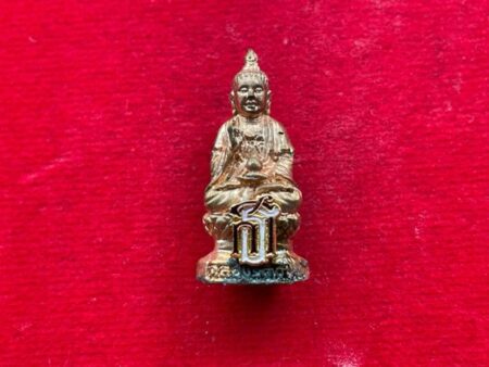 Wealth Thai amulet B.E.2544 Phra Kring Yulai Nawaloha amulet with beautiful condition (PKR115)