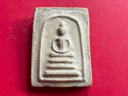 Rare amulet B.E.2507 Phra Somdej Ket Bau Toom holy powder with 2 Takrut by LP Thain (SOM586)