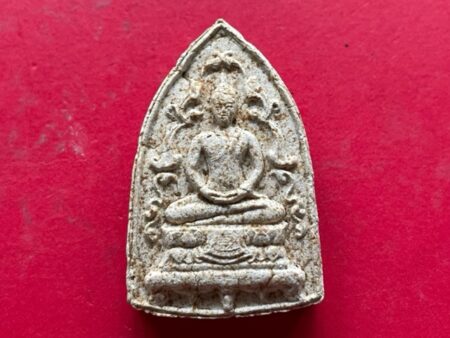 Rare amulet B.E.2514 Phra Phuttha Mingmongkol holy powder amulet by LP Louis (SOM599)