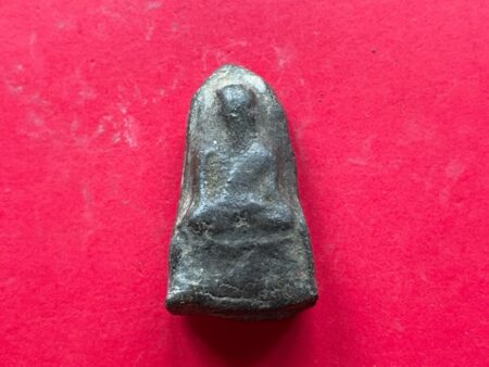 Rare amulet B.E.2517 LP Nuam with Phra Anon holy powder amulet in big imprint (MON768)