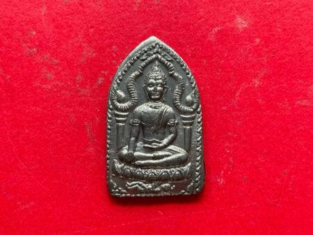 Rare amulet B.E.2527 Phra Khun Paen Yod Khun Phon tin amulet in small imprint by LP Toon (PKP127)