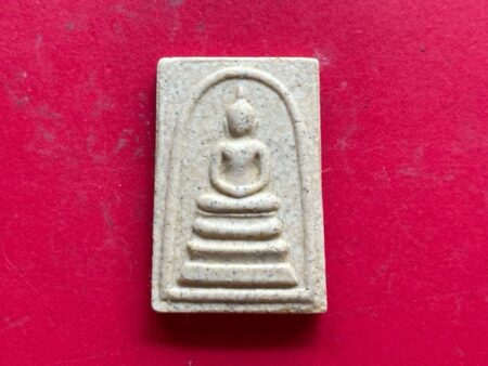 Wealth amulet B.E.2537 Phra Somdej holy powder amulet with beautiful condition by Wat Rakhang (SOM628)