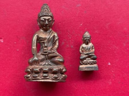 Wealth amulet B.E.2553 Phra Kring and Phra Chaiwat Chana Marn Nawaloha amulets (PKR133)