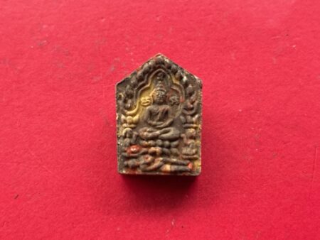 Charm amulet B.E.2560 Phra Khun Paen Prai Maha Setthi holy powder amulet in small imprint by LP Sin (PKP132)