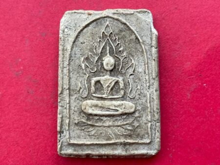 Rare amulet B.E.2463 Phra Phuttha Chinnarat holy powder amulet by LP Mon (SOM655)