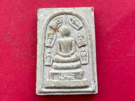 Wealth amulet B.E.2537 Phra Somdej daily Buddha holy powder amulet by LP Joy (SOM653)