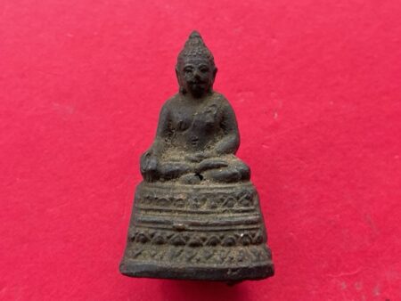 Rare amulet B.E.2491 Phra Kring Angkheerot brass amulet by Wat Ratchaborphit (PKR137)