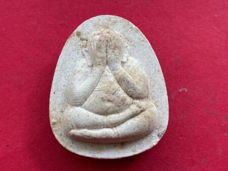Wealth amulet B.E.2543 Phra Pidta Maha Lap Kao Na holy powder amulet by LP Nen (PID231)
