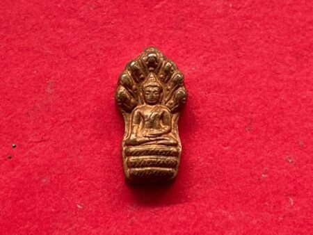 Wealth amulet B.E.2536 Phra Prok Bai Makham copper coin by LP Thongdam – First batch (SOM665)