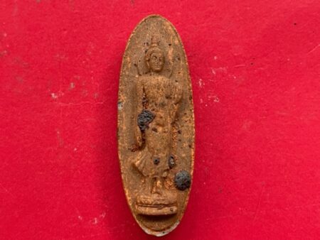 Wealth amulet B.E.2500 Phra Srisakaya Thodsaphonyan holy soil amulet – Do not miss (SOM673)
