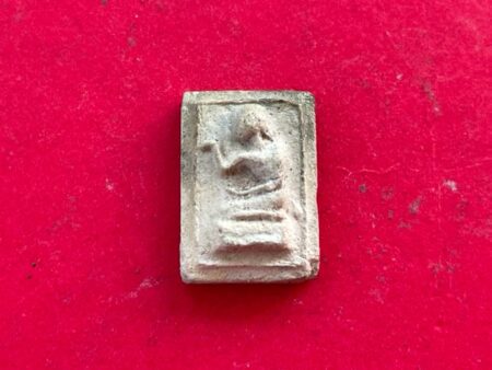 Wealth amulet B.E.2466 Nang Kwak holy powder amulet in small imprint by LP Nak (GOD367)