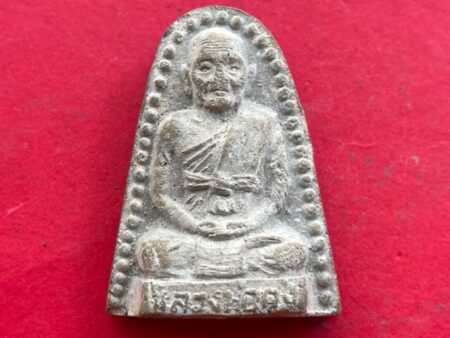 Rare amulet B.E.2511 LP Khong holy powder amulet with Yant Tukkhatha in big imprint (MON946)
