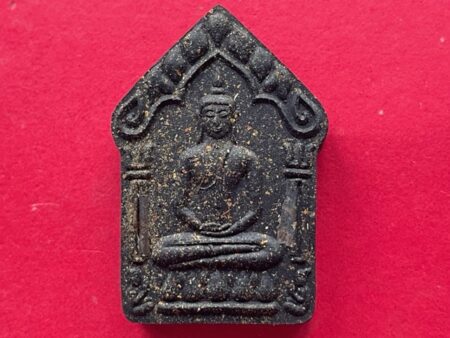 Charming amulet B.E.2547 Phra Khun Paen Prai Guman with 2 silver Takrut by LP Rit (PKP141)