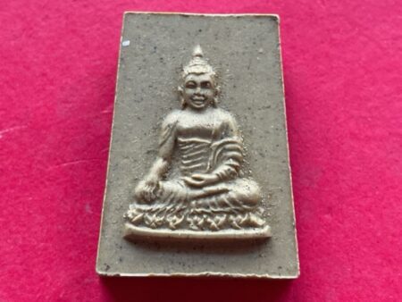 Wealth amulet B.E.2513 Phra Somdej Amitapha holy powder amulet in big imprint by LP Phojang (SOM752)