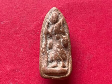 Rare amulet B.E.2515 Phra Sivali holy powder amulet in brown color by LP Guay (MON979)