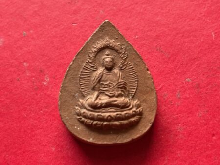 Wealth amulet B.E.2517 Phra Phuttha Wachiraphothikhun holy soil amulet by LP Phojang (SOM774)