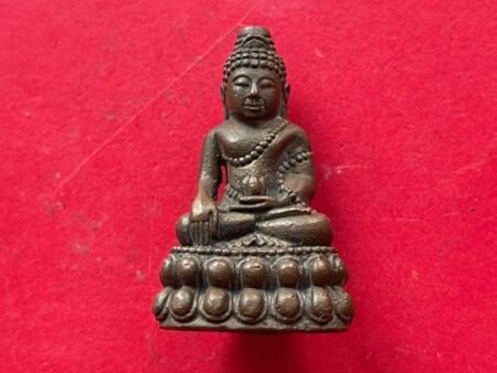 Wealth amulet B.E.2529 Phra Kring Prong Fah Chinnabanchon bronze amulet by LP Phon – second batch (PKR172)