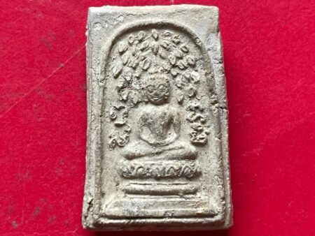 Wealth amulet B.E.2512 Phra Somdej Prok Pho holy powder amulet in big imprint by LP Ngoen (SOM786)