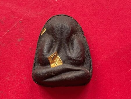 Wealth amulet B.E.2509 Phra Pidta Lang Bab holy powder amulet with beautiful condition by LP Wichain (PID275)