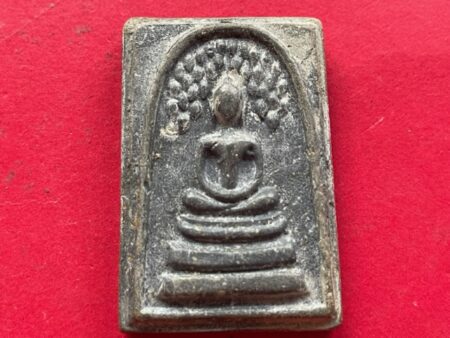 Wealth amulet B.E.2515 Phra Somdej Prok Pho holy powder amulet with beautiful condition by LP Guay (SOM799)