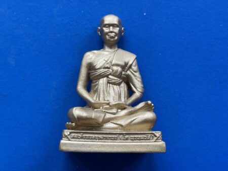 Wealth amulet Somdej Toh brass ting statue with beautiful condition by Wat Rakhang – 151 years of Somdej Toh batch (MON937)