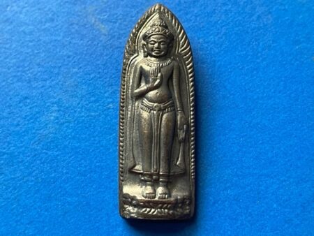 Protect amulet B.E.2511 Phra Ruang Lang Puen copper coin with beautiful condition (SOM806)