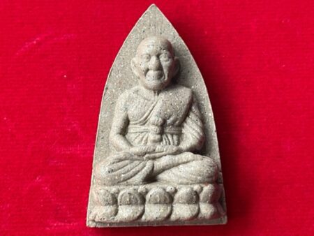 Protect amulet B.E.2548 LP Thuad holy powder amulet in big imprint with silver Takrut by Wat Rongbon (MON957)