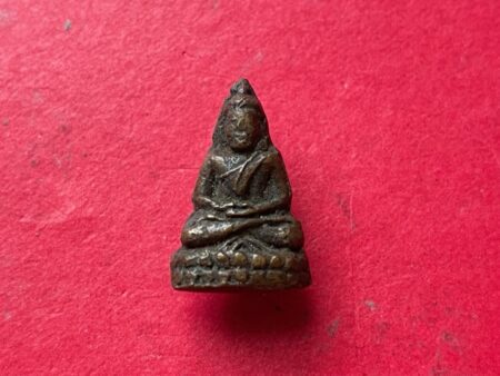 Rare amulet B.E.2484 Phra Chaiwat brass amulet in beautiful condition by LP Thoob (PKR178)
