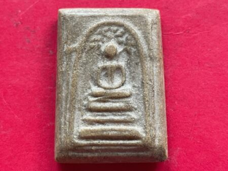 Rare amulet B.E.2510 Phra Somdej Prok Pho holy powder amulet with Yant by LP Thoob (SOM837)