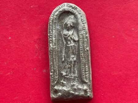 Rare amulet B.E.2504 Phra Leela holy powder amulet with Yant in beautiful condition by LP Thoob (SOM838)