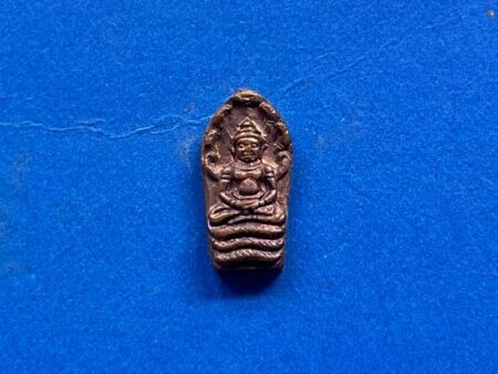 Rare amulet B.E.2516 Phra Prok Bai Makham copper amulet by LP Pae – First Batch (SOM845)