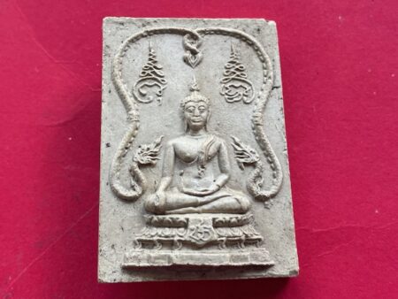 Wealth amulet B.E.2512 Phra Somdej Maha Wasuki holy powder amulet in big imprint (SOM852)