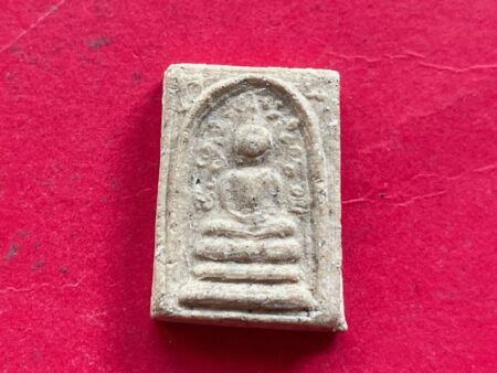 Wealth amulet B.E.2512 Phra Somdej Prok Pho holy powder amulet in big small by LP Ngoen (SOM856)