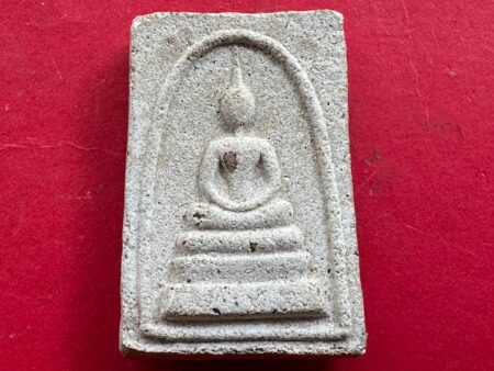 Wealth amulet B.E.2541 Phra Somdej Mongkol Cheevit holy powder amulet by LP Thongpool (SOM880)