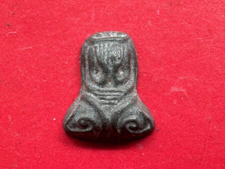 Rare amulet B.E.2509 Phra Pidta Na Hau Khao tin amulet with hand writing Yant by LP Phon (PID291)