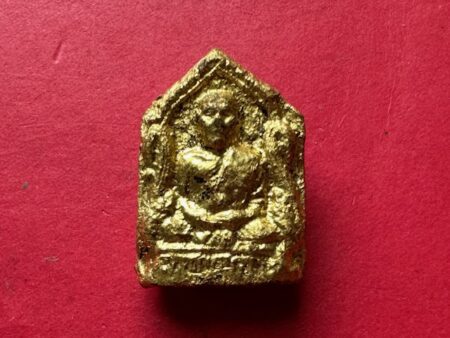 Protect amulet B.E.2528 LP Thoob holy powder amulet with beautiful condition (MON1066)