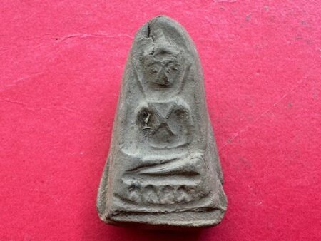 Rare amulet B.E.2510 Phra Yod Khun Phon Burennong holy soil amulet by LP Uttama (SOM902)