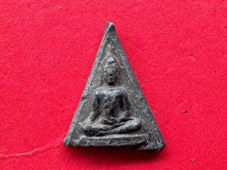 Rare amulet B.E.2498 Phra Nang Phaya lead amulet in small imprint by LP Thawee (SOM917)