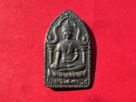 Rare amulet B.E.2527 Phra Khun Paen Yod Khun Phon tin amulet in small imprint by LP Toon (PKP151)