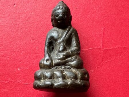 Rare amulet B.E.2491 Phra Kring Bakeng bronze amulet by Somdej Sangkharaj Chuen (PKR193)