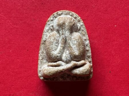 Protect amulet B.E.2522 Phra Pidta Maha Lap holy powder amulet by LP Nai (PID308)