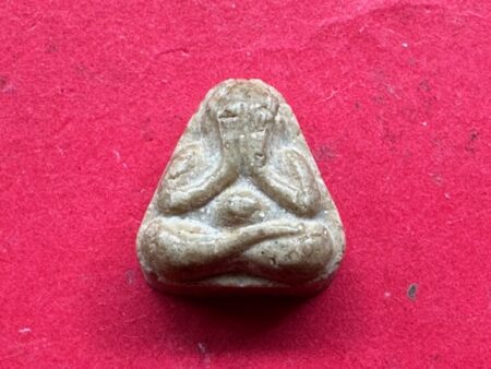 Wealth amulet B.E.2517 Phra Pidta Nami holy powder amulet by LP See (PID319)