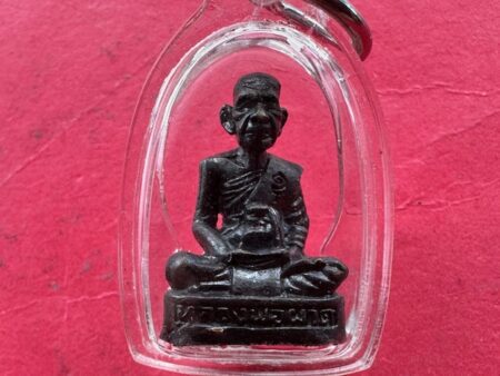 Protect amulet B.E.2547 LP Pard copper amulet with beautiful condition – Build monk room batch (MON1203)