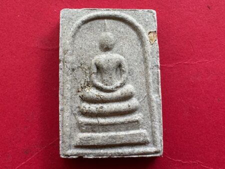 Wealth amulet B.E.2552 Phra Somdej holy powder amulet with beautiful condition by LP Phan (SOM686)