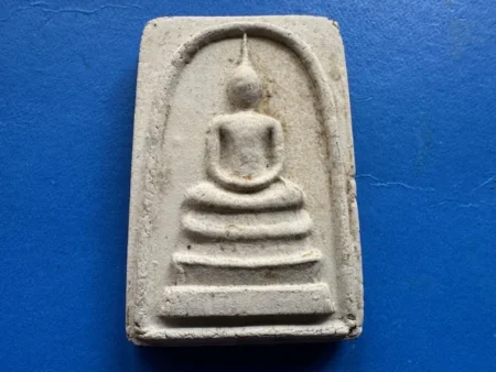 Wealth amulet B.E.2513 Phra Somdej with tiger Yant holy powder amulet by LP Jao Khun Nor (SOM708)